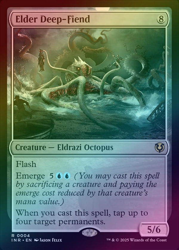 Elder Deep-Fiend (Foil) (INR)