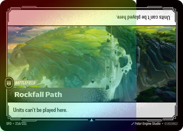 Rockfall Path - 216/221 - Uncommon (Foil)