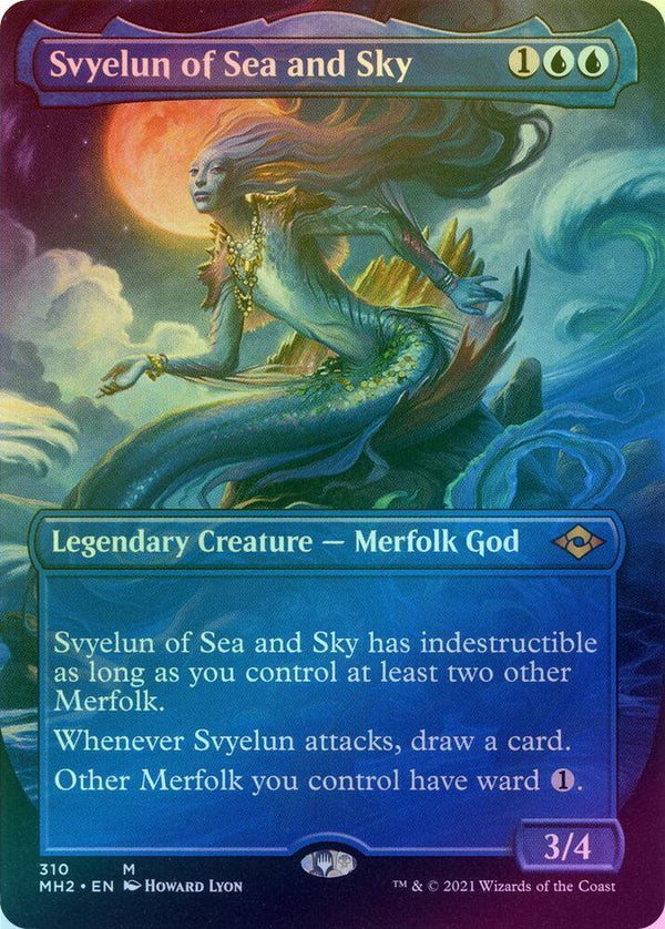 Svyelun of Sea and Sky - Borderless (Foil) (MH2)