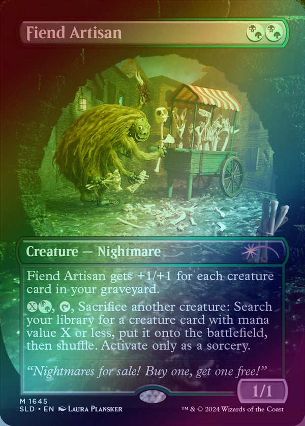 Fiend Artisan - Laura Plansker's Diabolical Dioramas (Rainbow Foil) (SLD)
