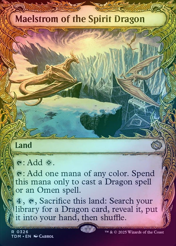 Maelstrom of the Spirit Dragon - Draconic Showcase (Foil) (TDM)