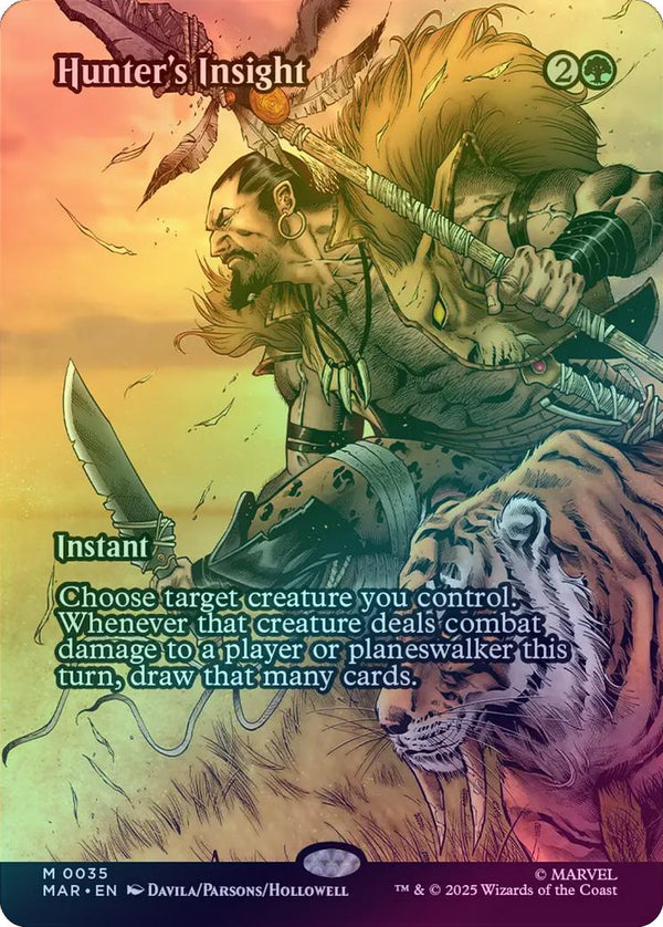 Hunter's Insight - Source Material Showcase (Foil) (MAR)