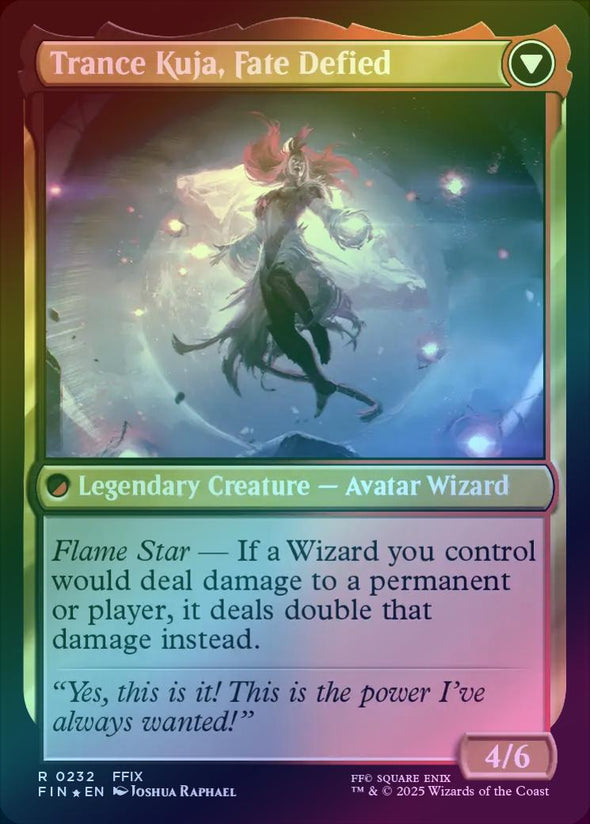 Kuja, Genome Sorcerer // Trance Kuja, Fate Defied - Prerelease Promo (Foil) (PFIN)