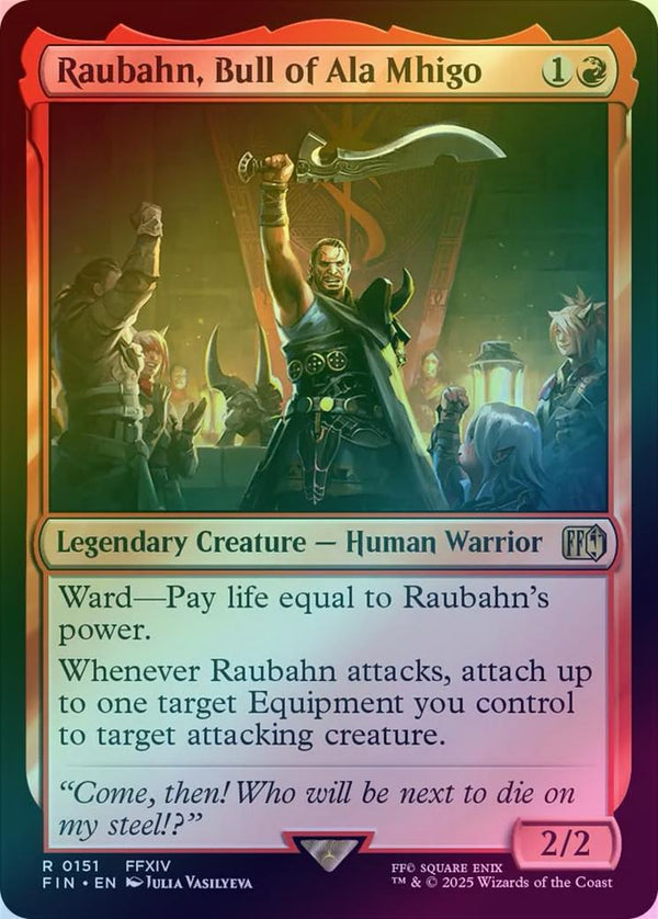 Raubahn, Bull of Ala Mhigo (Foil) (FIN)
