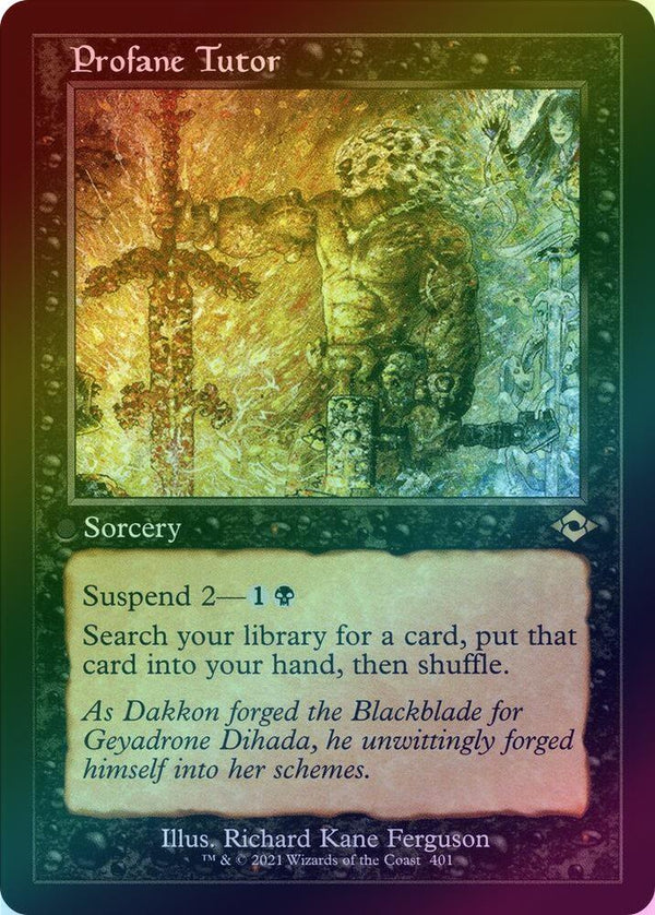 Profane Tutor - Retro Frame (Foil) (MH2)