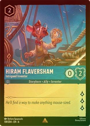 Hiram Flaversham (Intrigued Inventor) - 159/204 - Rare (Foil)