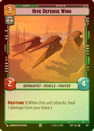 Hive Defense Wing - 612 - Common (Foil)