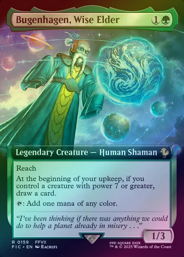 Bugenhagen, Wise Elder - Extended Art (Foil) (FIC)