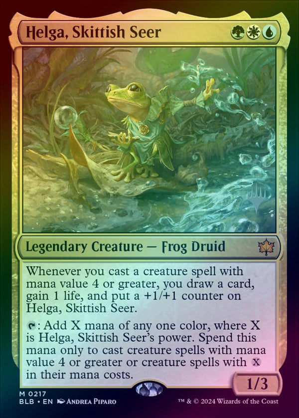 Helga, Skittish Seer - Promo Pack (Foil) (PBLB)