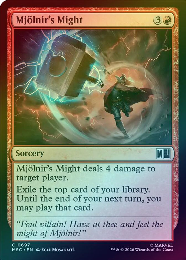 Mjolnir's Might (Foil) (MSC)