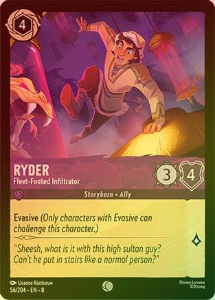 Ryder (Fleet-Footed Infiltrator) - 56/204 - Common (Foil)