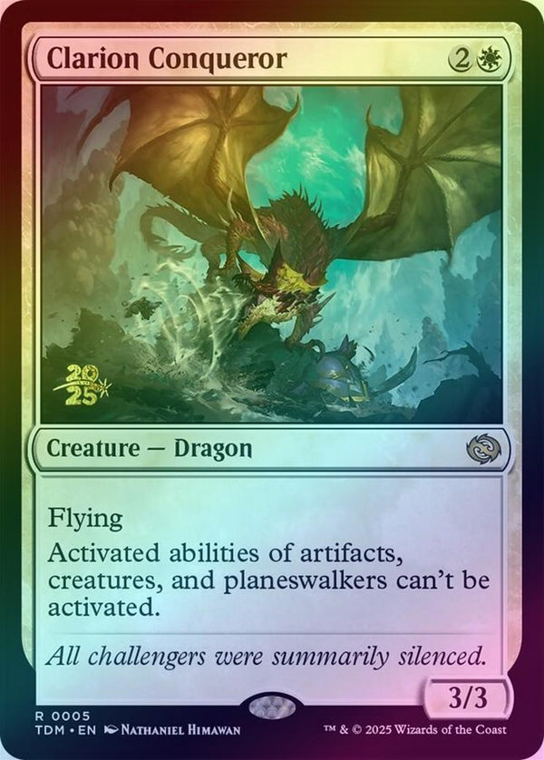 Clarion Conqueror - Prerelease Promo (Foil) (PTDM)