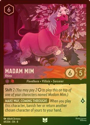 Madam Mim (Rhino) - 69/204 - Uncommon (Foil)
