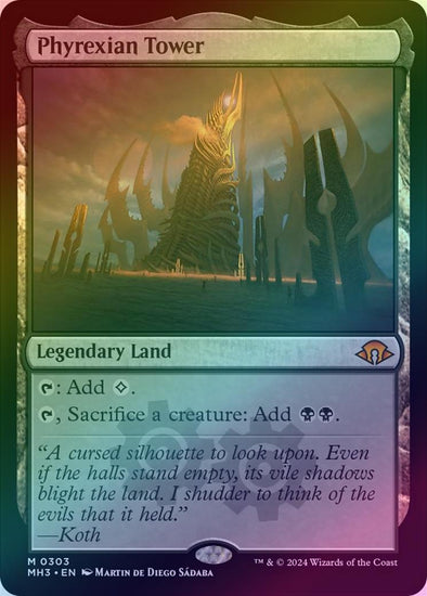 Phyrexian Tower (Foil) (MH3)