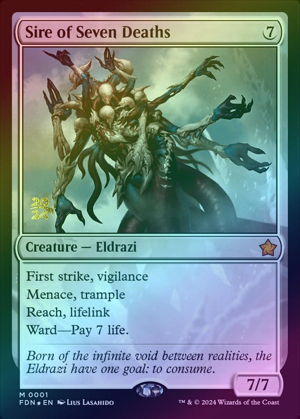 Sire of Seven Deaths - Prerelease Promo (Foil) (PFDN)