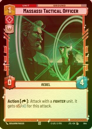 Massassi Tactical Officer - 644 - Common (Foil)