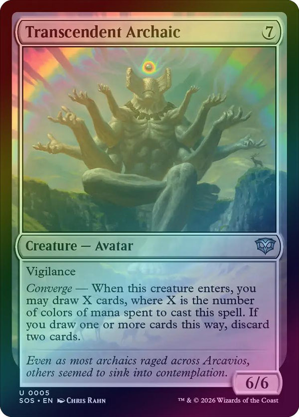 Transcendent Archaic (Foil) (SOS)