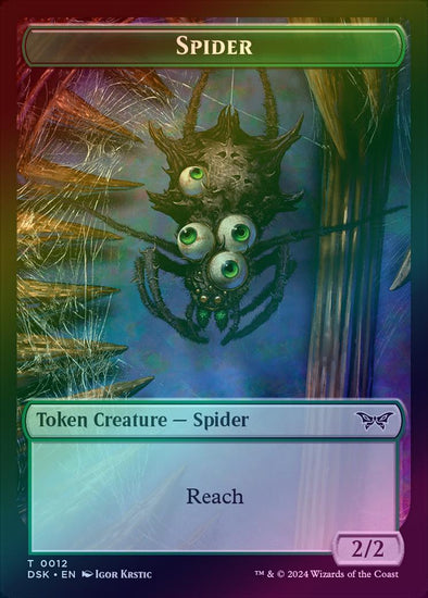 Spider Token (Foil) (TDSK)