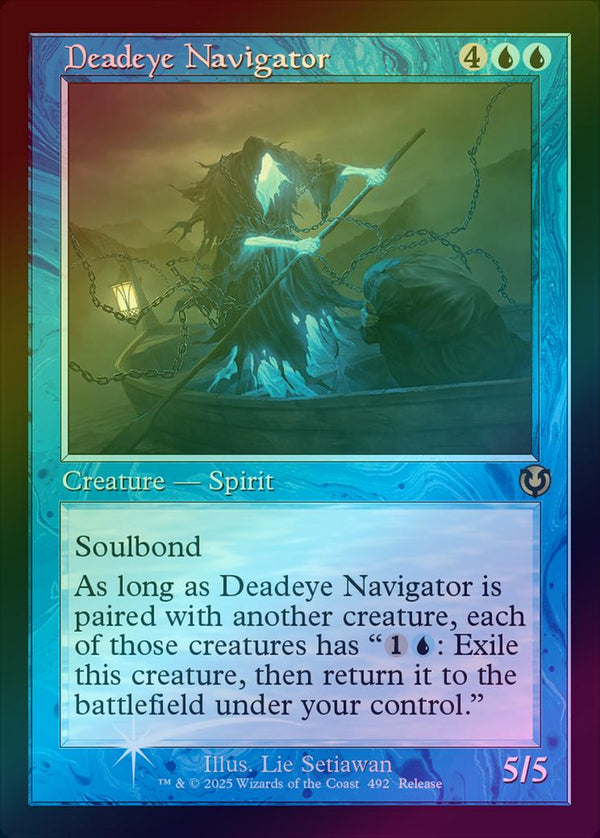 Deadeye Navigator - Retro Frame - Release Promo (Foil) (INR)