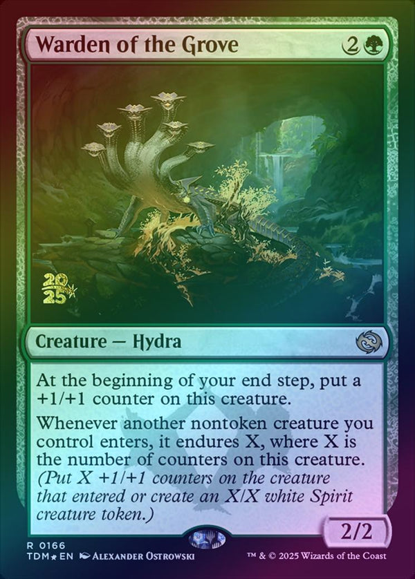 Warden of the Grove - Prerelease Promo (Foil) (PTDM)