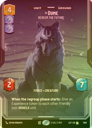 Dume - Redeem the Future (Prestige Foil) - 1088 - Rare