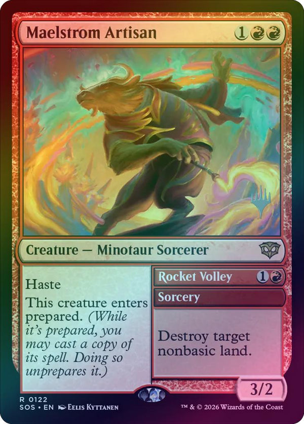 Maelstrom Artisan // Rocket Volley - Promo Pack (Foil) (PSOS)