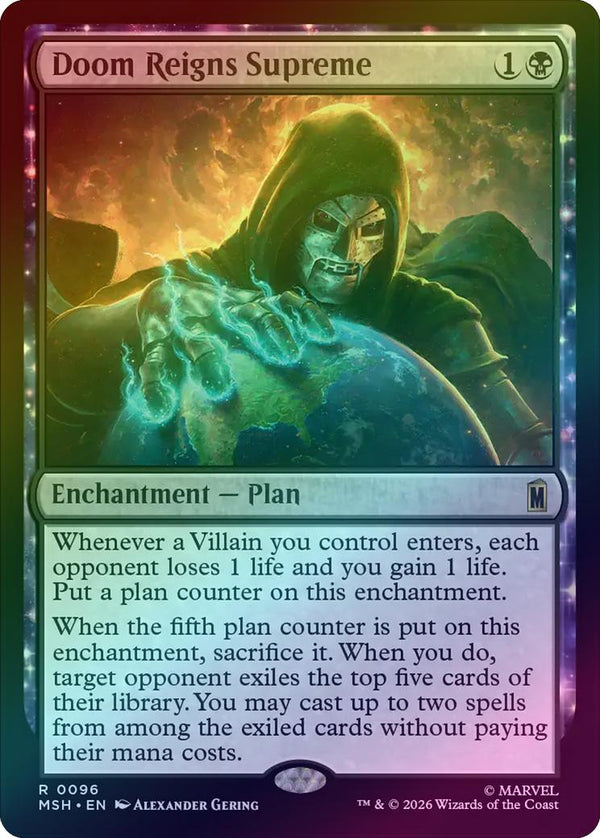 Doom Reigns Supreme (Foil) (MSH) (Pre-Order)