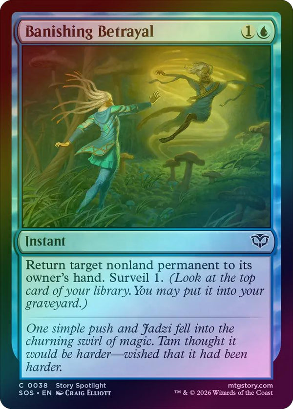 Banishing Betrayal (Foil) (SOS)