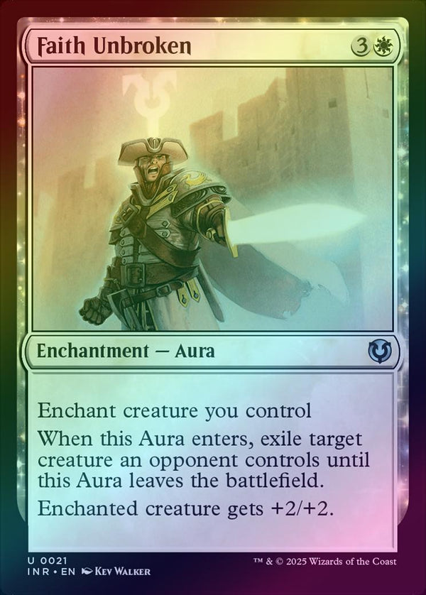 Faith Unbroken (Foil) (INR)