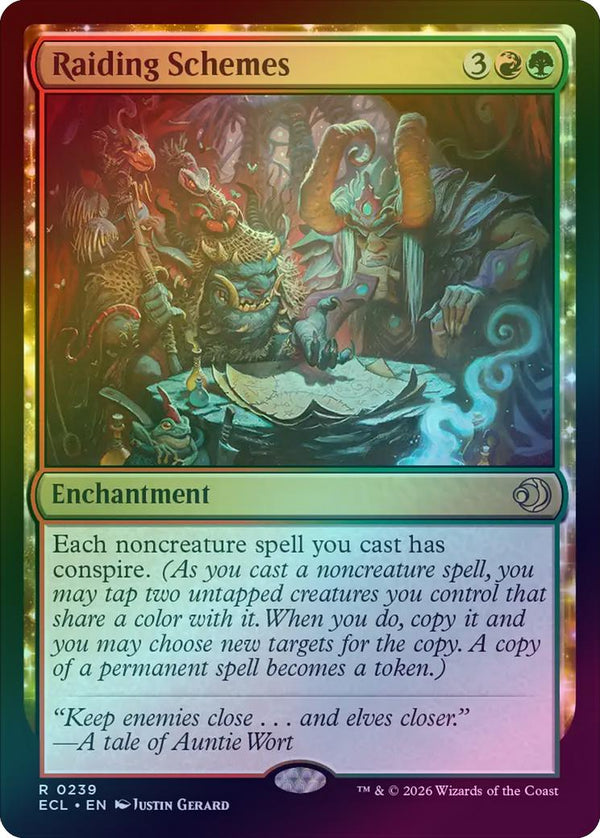 Raiding Schemes (Foil) (ECL)