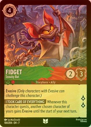 Fidget (Sneaky Bat) - 106/204 - Uncommon (Foil)