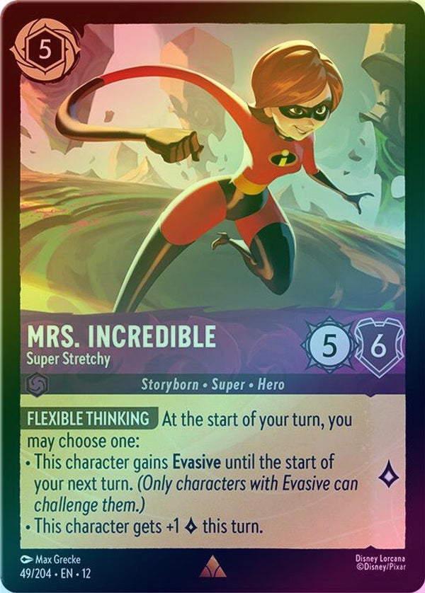 Mrs. Incredible (Super Stretchy) - 49/204 - Rare (Foil)