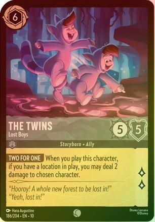 The Twins (Lost Boys) - 186/204 - Common (Foil)