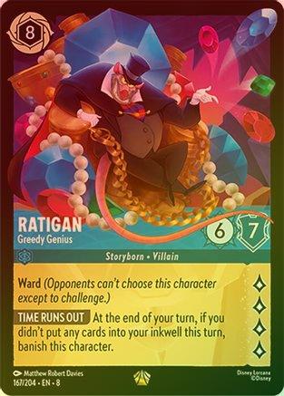 Ratigan (Greedy Genius) - 167/204 - Legendary (Foil)