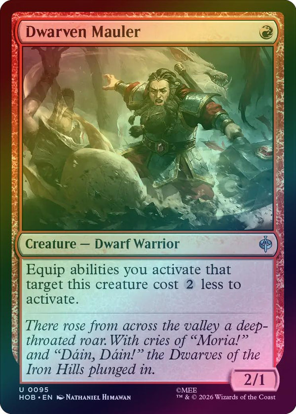 Dwarven Mauler (Foil) (HOB) (Pre-Order)