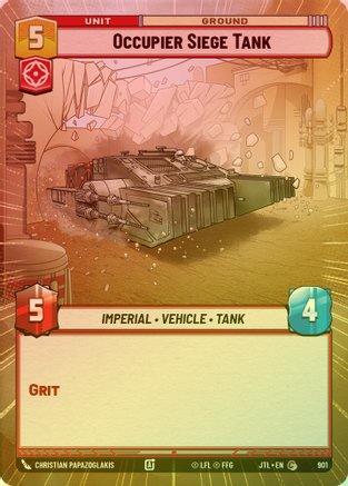 Occupier Siege Tank (Hyperspace) - 901 - Common (Foil)
