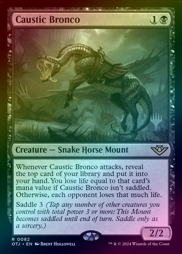 Caustic Bronco - Promo Pack (Foil) (POTJ)