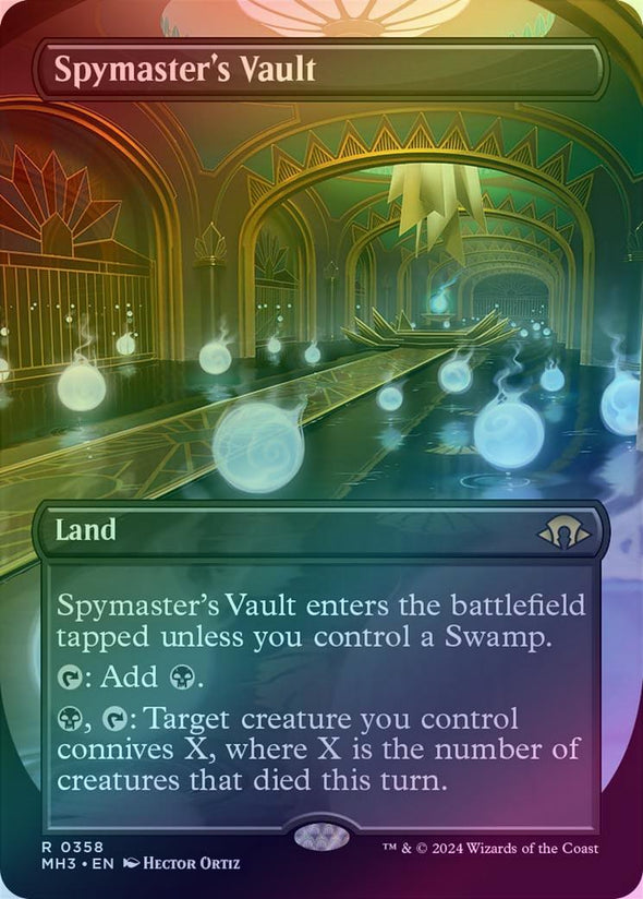 Spymaster's Vault - Borderless (Foil) (MH3)