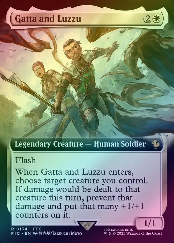 Gatta and Luzzu - Extended Art (Foil) (FIC)
