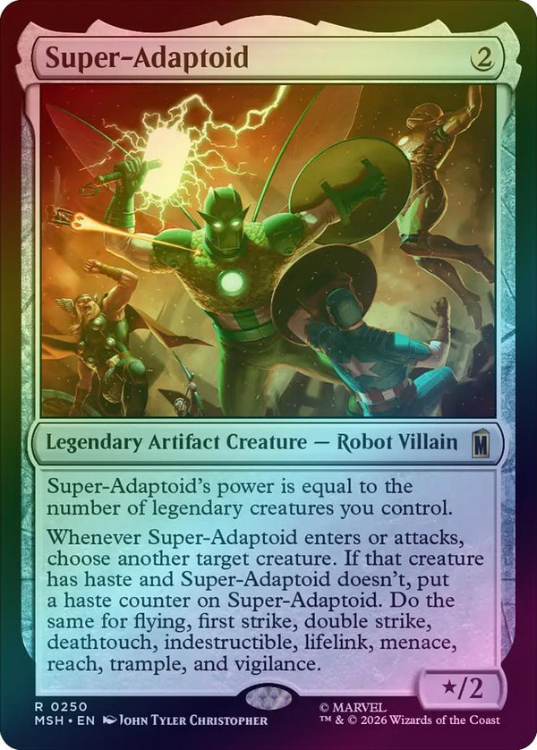 Super-Adaptoid (Foil) (MSH) (Pre-Order)
