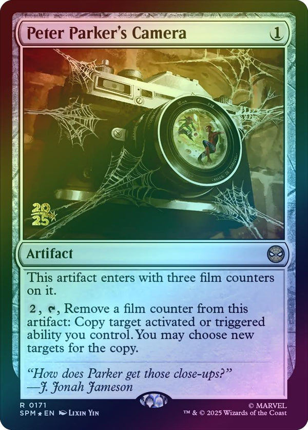 Peter Parker's Camera - Prerelease Promo (Foil) (PSPM)