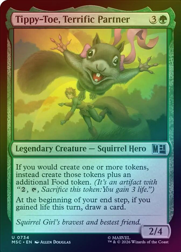 Tippy-Toe, Terrific Partner (Foil) (MSC)