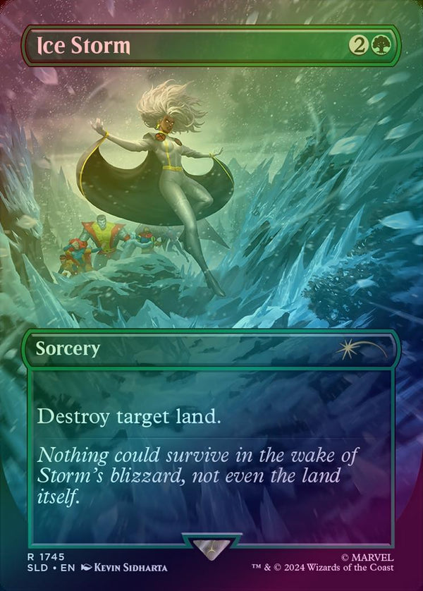 Ice Storm - Marvel's Storm (Rainbow Foil) (SLD)