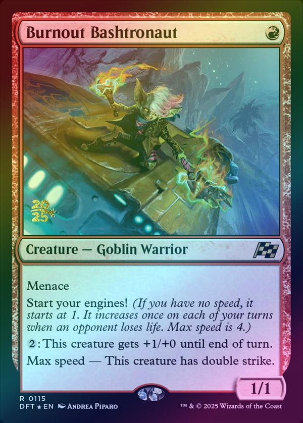 Burnout Bashtronaut - Prerelease Promo (Foil) (PDFT)