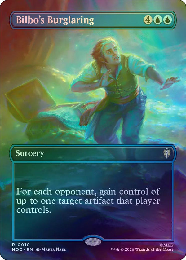 Bilbo's Burglaring - Borderless (Foil) (HOC)