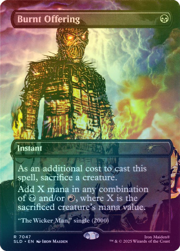 Burnt Offering - Borderless (Rainbow Foil) (SLD)