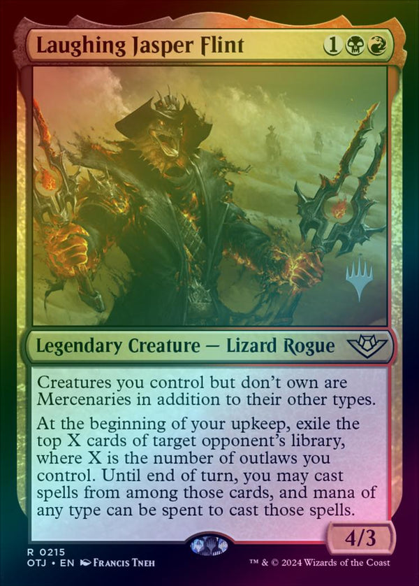Laughing Jasper Flint - Promo Pack (Foil) (POTJ)