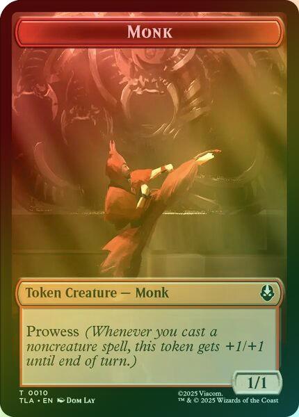 Monk // Clue (017) Token (Foil) (TTLA)