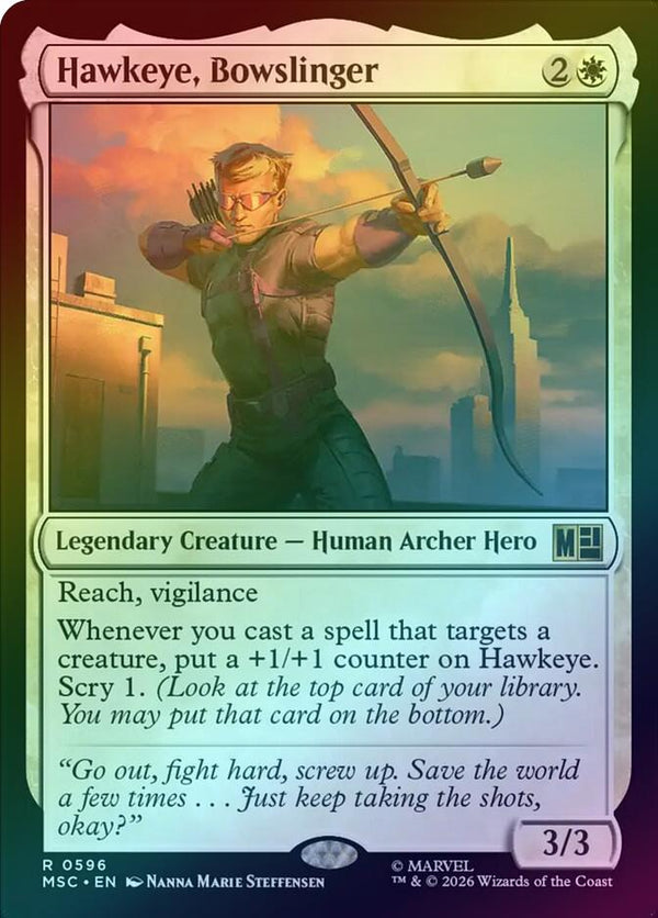 Hawkeye, Bowslinger (Foil) (MSC)