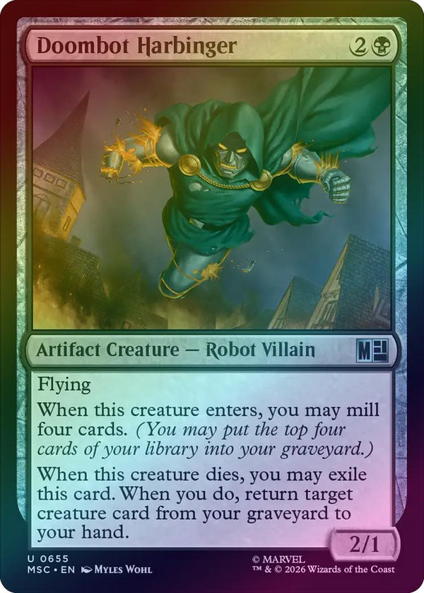 Doombot Harbinger (Foil) (MSC)